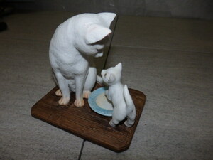 Irene Spencer アイリーン・スペンサー 陶製 フィギュリン 陶器 猫 置物 インテリア G61