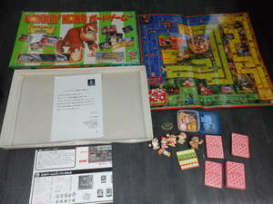 当選通知付き レトロ　当時物　任天堂　1999年　日本製　タカラ　ドンキーコング　DONKEYKONG　ボードゲーム　G7912