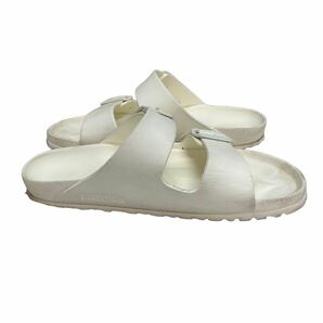 A512 BIRKENSTOCK ビルケンシュトック アリゾナ カジュアルシューズ サンダル 男女兼用 39 25cm ホワイトの画像5