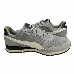 A555 未使用 PUMA プーマ メンズ スニーカー US6.5 24.5cm グレー ホワイト 訳ありの画像5