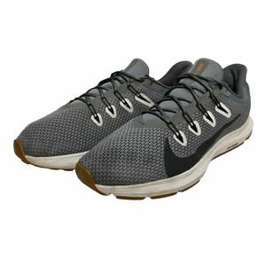 A444 NIKE ナイキ クエスト2 CI3787-009 メンズ ランニングシューズ スニーカー US9 27cm グレー メッシュ