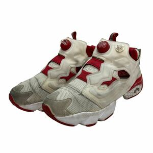 C150 Reebok Reebok Insta насос FW4753 мужской спортивные туфли US6 24cm белый красный 