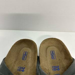 C201 BIRKENSTOCK ビルケンシュトック ARIZONA アリゾナ 男女兼用 サンダル 39 25cm グレー スエードの画像8