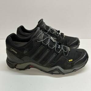 C239 adidas アディダス TERREX FAST R GTX メンズ トレッキングシューズ GORE-TEX ゴアテックス US8 26cm ブラック の画像3