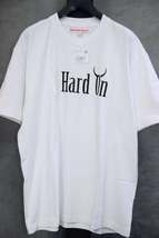 未使用 Richardson (リチャードソン) HARD ON スラングロゴ Tシャツ / Lサイズ / ホワイト_画像1