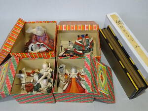 Art hand Auction ★[Original storehouse] Period Hina dolls Hina tools Kyoto Kyogoku Yoshikawa doll store // Hina dolls Imperial prince decoration Three court ladies, season, Annual event, Doll's Festival, Hina doll