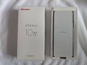 Xperia 10 IV SO-52C ホワイト / ドコモ エクスペリア 白 新品 未使用 SIMフリー 本体