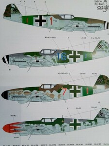 EagleCals EC#62 Bf109K4s (1/48)