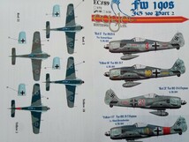 EagleCals EC#89 Fw190s JG300 Part 2 (1/48)_画像1