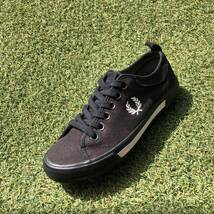 美品25 FRED PERRY フレッドペリー　スニーカーHA83_画像1