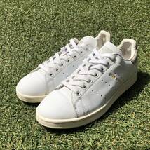 美品25 adidas STANSMISTH アディダス スタンスミス HA87_画像4