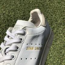 美品25 adidas STANSMISTH アディダス スタンスミス HA87_画像8