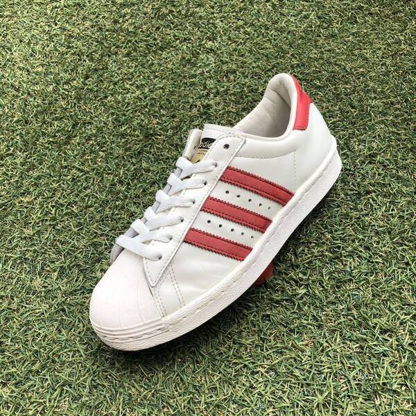 美品23 adidas SS80S VINTAGE DX アディダス スーパースター80sヴィンテージデラックス HA97