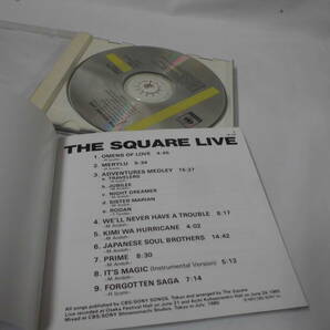 CD◆THE SQUARE LIVE ザ・スクェア・ライヴ 全9曲 オーメンズ・オブ・ラヴ/トラヴェラーズ他◆試聴確認済 cd-536 ゆうメール可の画像2