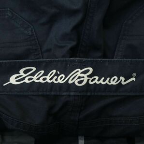 Eddie Bauer エディーバウアー 春夏 COOLMAX★ 吸汗速乾 ストレッチ クロップド パンツ Sz.31 メンズ ネイビー アウトドア A4B01716_3#Pの画像7