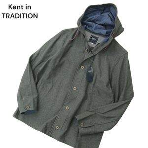 【新品 未使用】 Kent in TRADITION ケント 通年 カット マウンテンパーカー ジャケット Sz.L　メンズ グレー　A4T03175_3#O