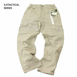 未使用★ 5.11TACTICAL SERIES 5.11 タクティカル 通年 コットン キャンバス★ ミリタリー カーゴ パンツ Sz.30　メンズ　A4B01898_4#R