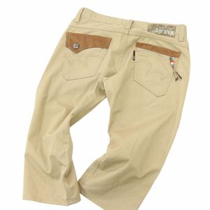 EDWIN エドウィン 4546 ストレッチ ウエスタン★ クロップド パンツ Sz.30　メンズ ベージュ 　A4B01924_4#P