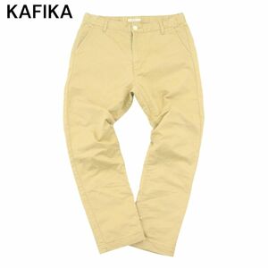 KAFIKA カフィカ kfk112 通年 COOLMAX TWILL LOUNGE TROUSERS★ トラウザー パンツ Sz.3　メンズ 岡山 日本製　A4B01876_4#R