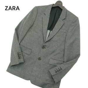 ZARA ザラ マン 通年 背抜き★ アンコン テーラード ジャケット Sz.46　メンズ　A4T03856_4#O