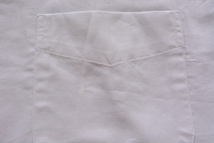 【 鎌倉シャツ Maker's Shirt 】白 ホリゾンタルカラー 半袖シャツ XL_画像5