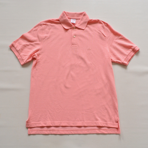 【 ブルックスブラザーズ 】ロゴ刺繍 半袖 ポロシャツ M オリジナルフィット /ピンク