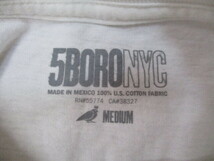 即決☆5BORO NYC ファイブボロ ニューヨーク CINCO BARRIOS マリア Tシャツ 白 SIZE:M.shut hopps traffic gx1000 zooyork_画像3