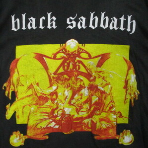 ビンテージ BLACK SABBATH ブラックサバス Sabbath Bloody Sabbath 血まみれの安息日 Tシャツ 黒 SIZE:XL Ozzy Osbourne オジーオズボーンの画像2