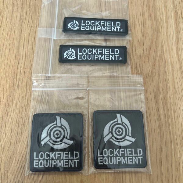 LOCKFIELD EQUIPMENT ベルクロ ワッペン　セット