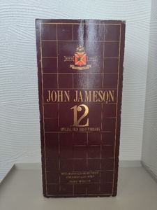 ☆272 JOHN JAMESON ジョンジェムソン 12年 ウイスキー特級 750ml スペシャルオールドアイリッシュウイスキー 箱あり