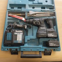 ★マキタ makita 24mm 充電式ハンマドリル HR244DRGXB 18V★_画像8