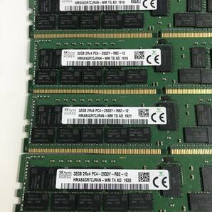 純正 SK hynix PC4-2933Y HMA84GR7CJR4N-WM 32GB 4枚セット 合計128GB PC4-2933Y RB2 12 RDIMM 2R×4 の画像4