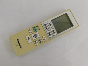 H1176(即決) Panasonic/パナソニック A75C3955 エアコン リモコン