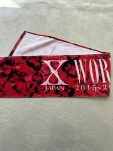 X JAPAN WORLD TOUR 2015-2016 IN JAPAN マフラータオル