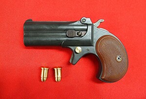 ハドソン モデルガン レミントン ダブルデリンジャー 発火式 HW 経年品 Remington W-DERRINGER HUDSON