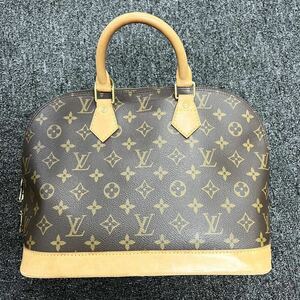 ★1円スタート★LOUIS VUITTON ルイヴィトン モノグラム アルマ M51130/シリアルBA0938 ハンドバッグ ブラウン キャンバス 