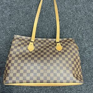 ▲★1円スタート★100周年記念モデル LOUIS VUITTON ルイヴィトン ダミエ コロンビーヌ N99037/シリアルAS0917ショルダーバッグ トートの画像4