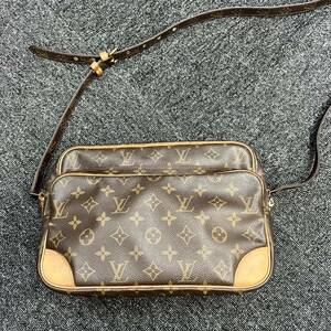 ★1円スタート★LOUIS VUITTON ルイヴィトン モノグラム ナイル M45244 シリアルNO0040ショルダーバッグ ブラウン 茶色 斜めがけ