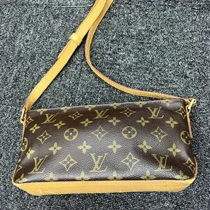 ★1円スタート★LOUIS VUITTON ルイヴィトン モノグラム トロター M51240 シリアルAR0021ショルダーバッグポシェット 斜めがけ