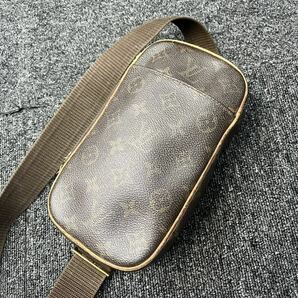 ★1円スタート★LOUIS VUITTON ルイヴィトン モノグラム ガンジュ M51870 ボディバッグ ショルダーバックポシェット シリアルCA1012の画像6