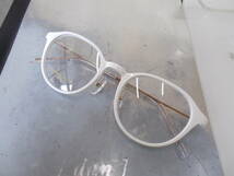 DK ディーケー ボストン コンビ 眼鏡フレーム DK-2478-6 お洒落な白 弾性樹脂フロントフレーム(TR) _画像2