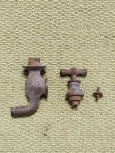 昭和レトロ 真鍮製　水栓　蛇口　ジャンク mkwtokyo2005