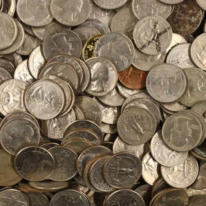 アメリカ 25セント硬貨 1500枚 まとめて おまとめ 大量 アメリカ硬貨 海外コイン 外国コイン 古銭 コイン 硬貨の画像6