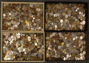 海外コイン 外国コイン 19714g まとめて おまとめ 大量 古銭 コイン 硬貨