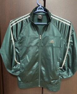  Adidas adidas глянец джерси покрытие столица L green metallic lik редкий тот 