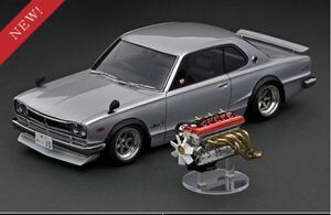 即決！10周年記念モデル イグニッションモデル 1/18 日産スカイライン2000 GT-R (KPGC10) ハコスカGT-R！ロンシャン！WEB限定！70個限定！