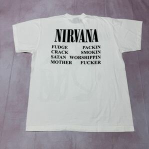Nirvana ニルヴァーナ バンドTシャツ XLサイズの画像3