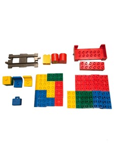 レゴ デュプロ LEGO duplo 31点セット ブロック色々 あれこれ レゴシティ フィグ オールド 中古品 正規品 ミニフィグ 知育玩具 ブロック