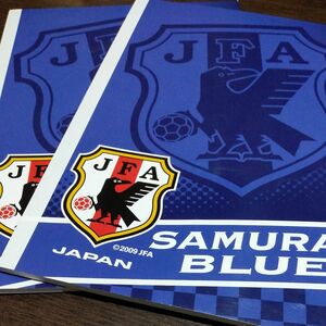 JFA B5ノート　２冊　キャンパスノート　大学ノート　SAMURAI BLUE サッカー