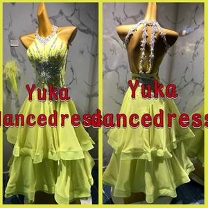 NEW 社交ダンスドレス・モダンドレス・スタンダードドレス オーダーメイド、最高品質modern-798